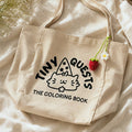 Tiny Quests Tote Bag — Mochi the Wizard Cat