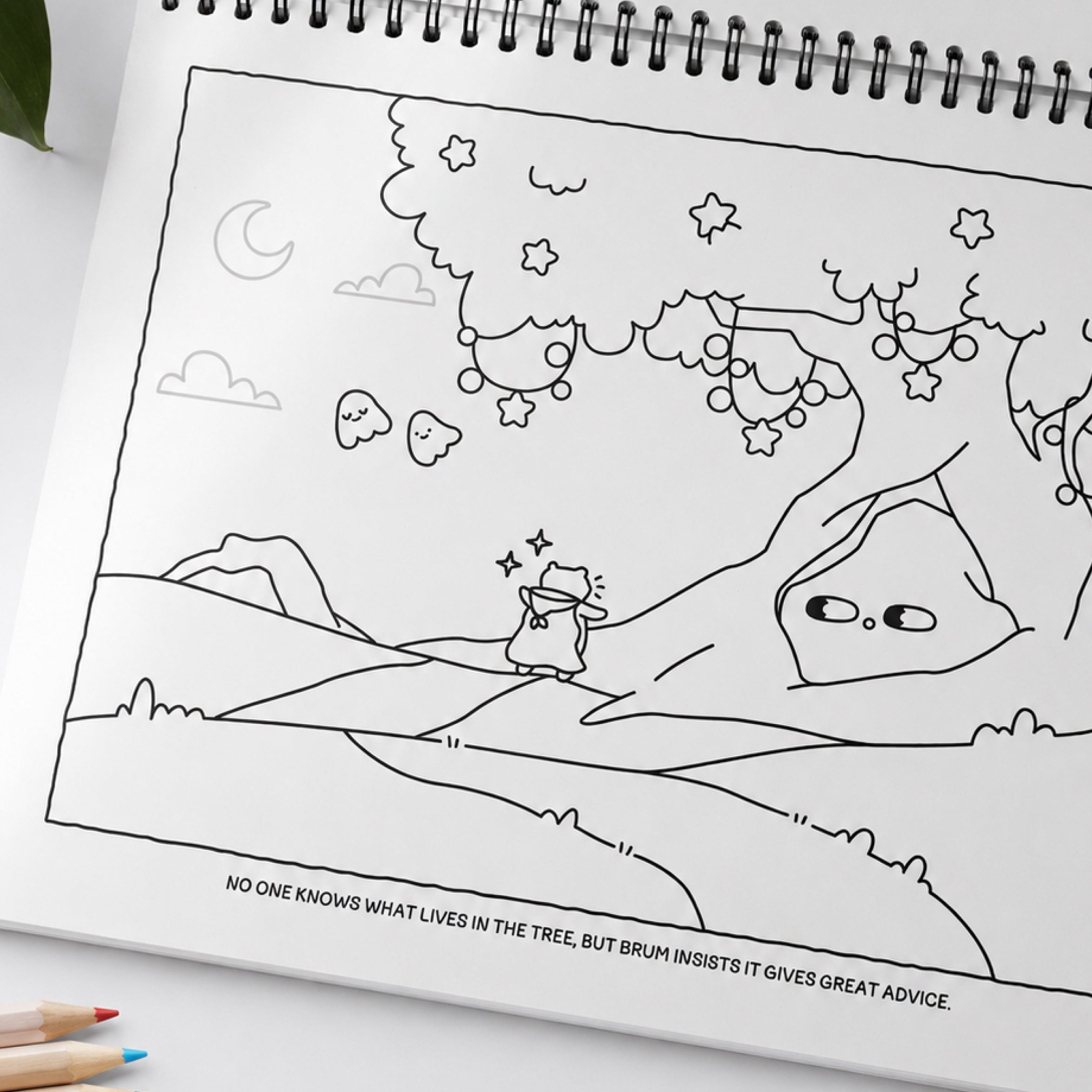 The Tiny Quests Coloring Book vol.1 — Physical Version