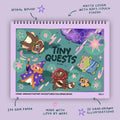 The Tiny Quests Coloring Book vol.1 — Physical Version